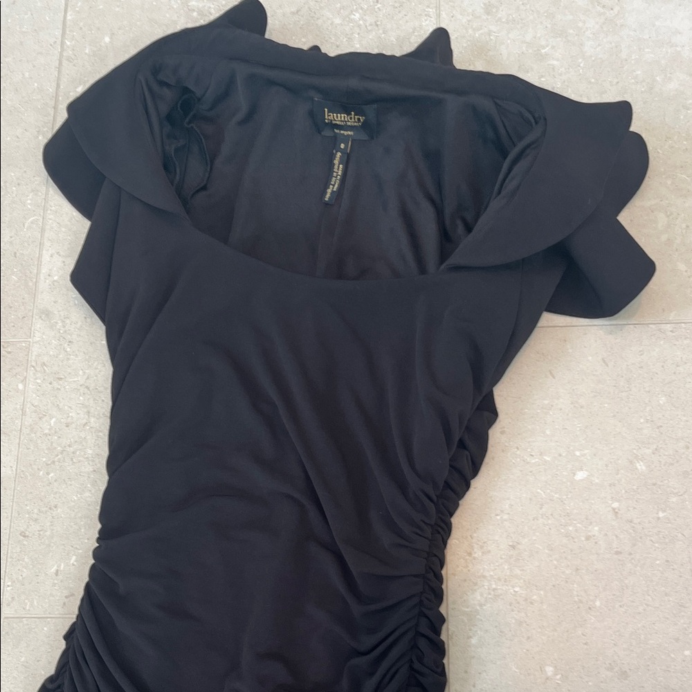 Laundry By Shelli Segal Black Maxi Dress - Picture 4 of 4